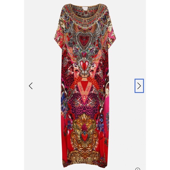 Camilla ARTESANIA MANIA ROUND NECK KAFTAN - Picture 4 of 9